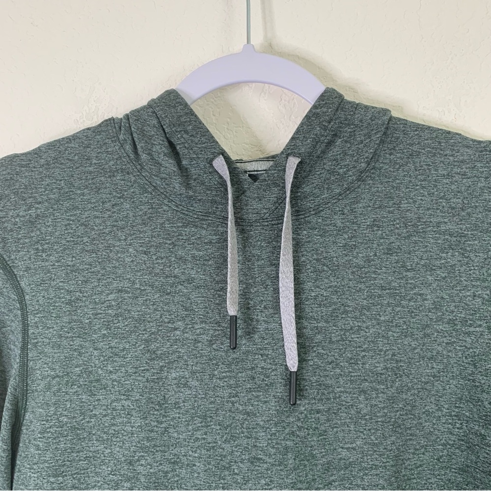 Lululemon Mens green soft jersey pull over hoodie S - Picture 4 of 9